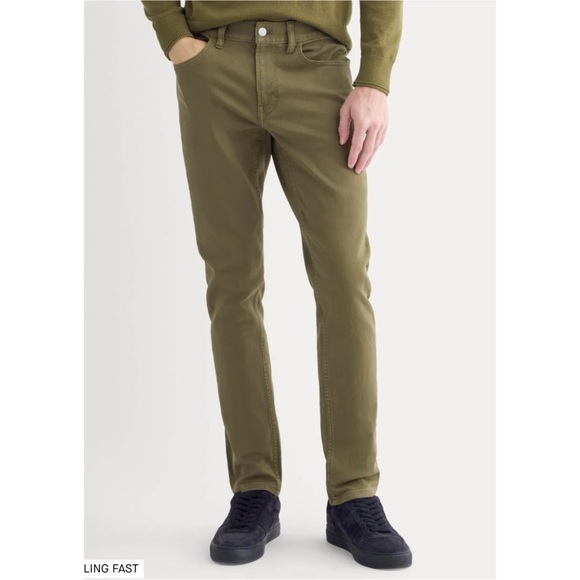 EVERLANE Men's The Stretch Twill 5-Pocket Pant Size 30 - Picture 2 of 14